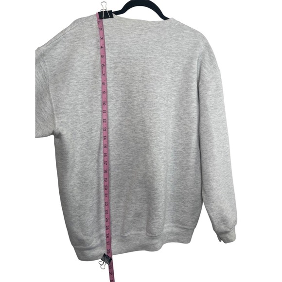 Vintage Y2k Lee Gray Crewneck Sweatshirt with Puppies Labrador Retriever - Picture 4 of 7